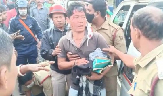 3 Injured in Bus, Auto Collision in Gorkha Basti, Agartala 3 Injured in Bus, Auto Collision in Gorkha Basti, Agartala